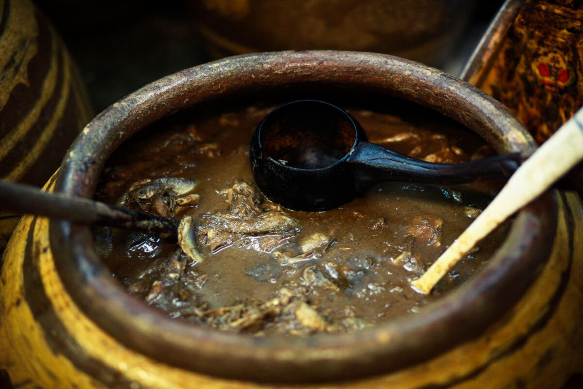 Garum fish sauce in ancient Rome